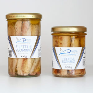 Filetti di sgombro in olio d'oliva