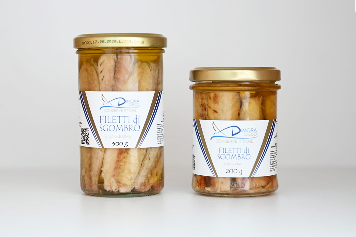 Filetti di sgombro in olio d'oliva