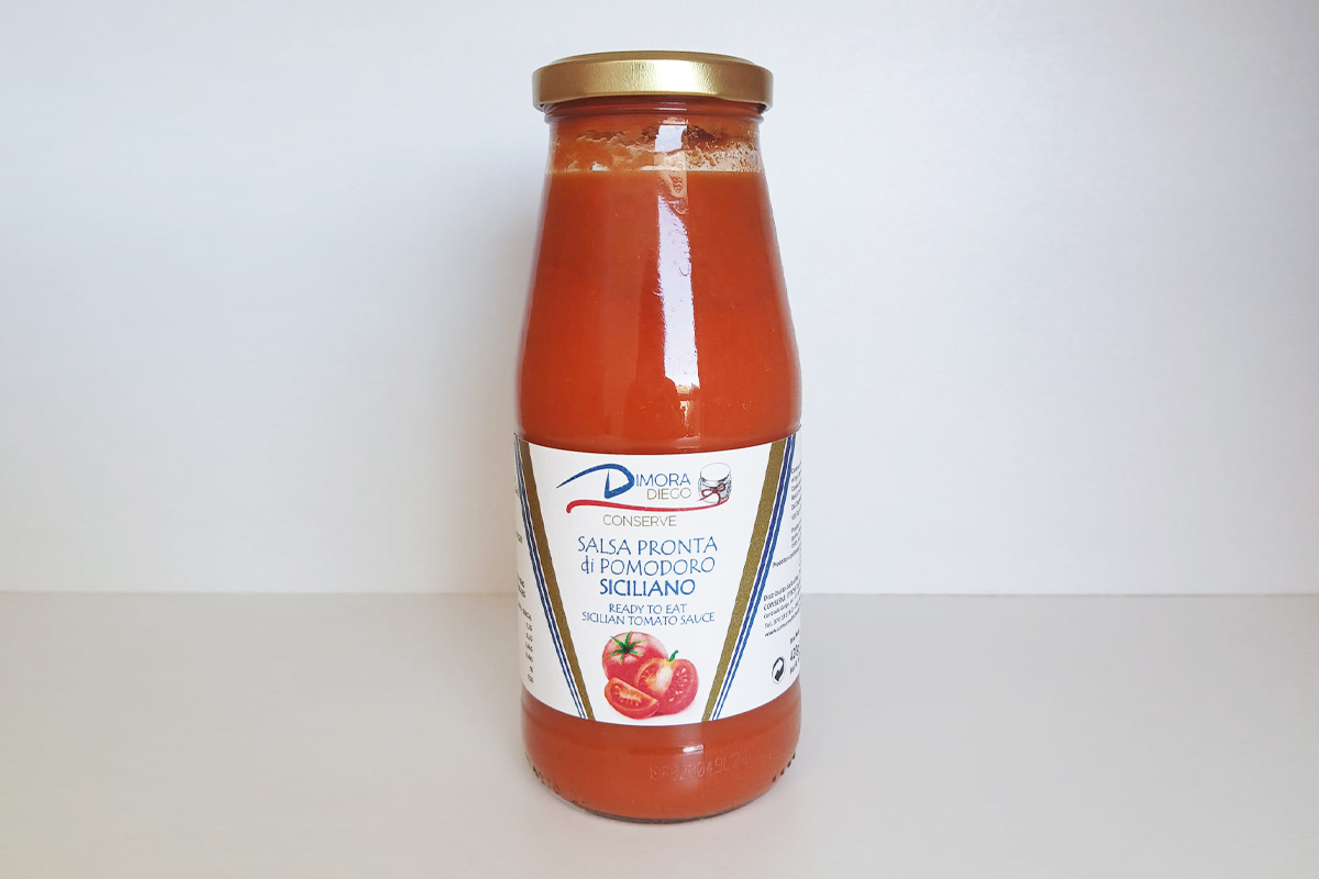 Salsa pronta di pomodoro siciliano